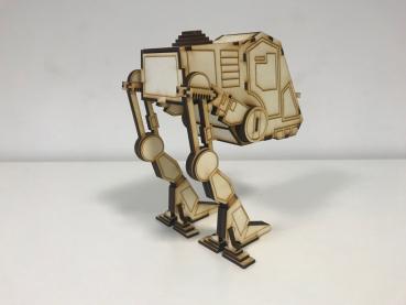 Star Wars - AT-AP Walker as 3D large laser cut model - rear view